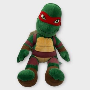 Build a Bear TMNT Teenage Mutant Ninja Turtles Raphael 18" Plush Toy 2016